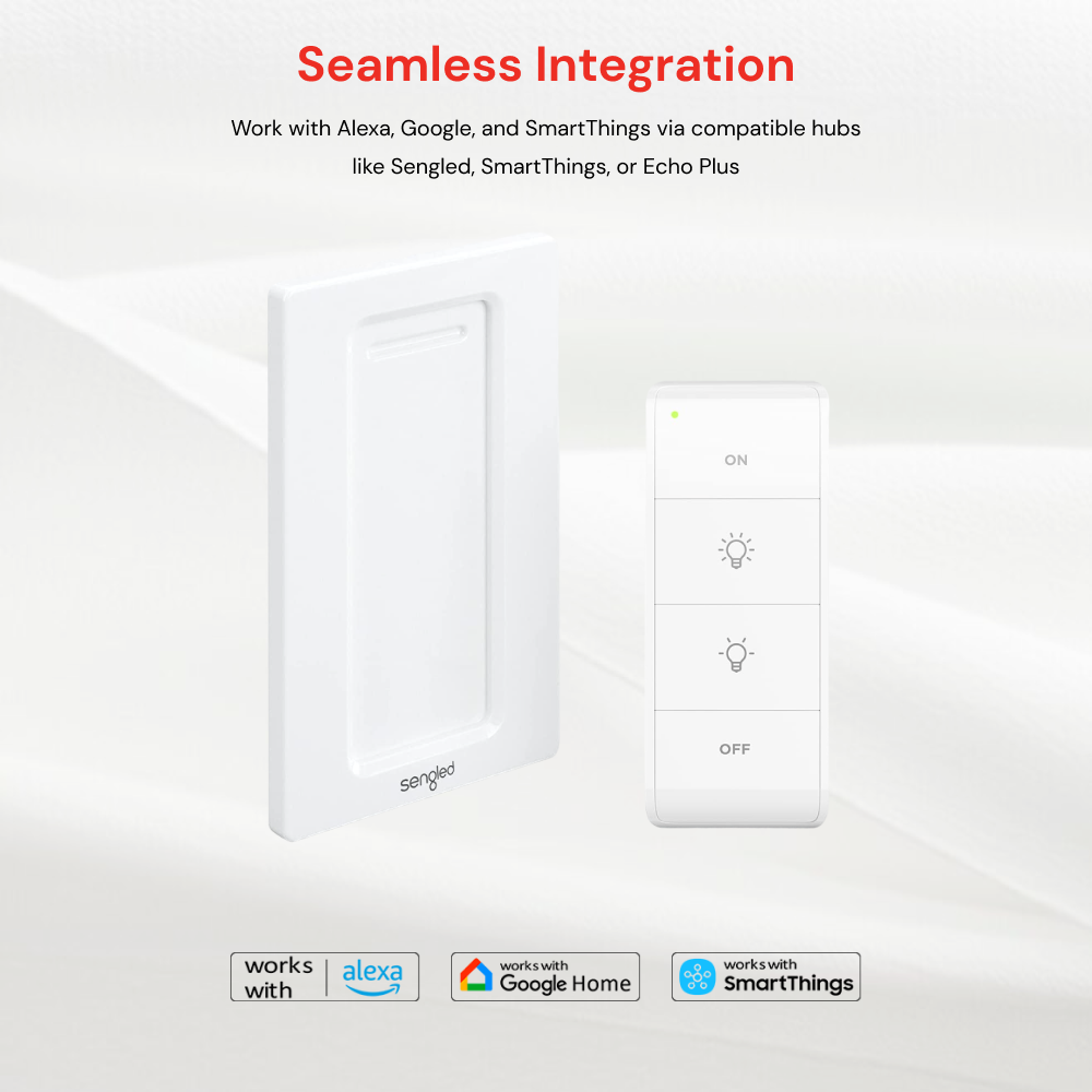 Smart Dimmer Switch - Hub Required