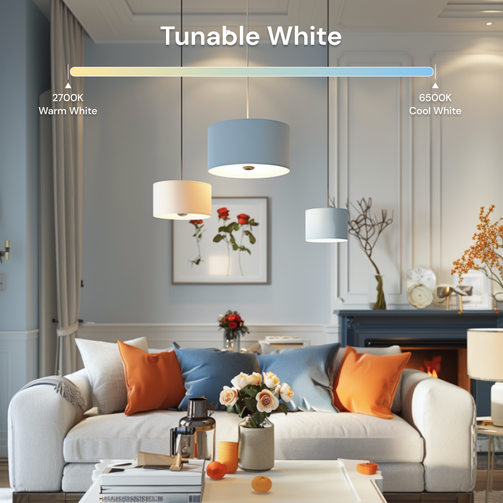 Zigbee Tunable White A19/E26 8 Packs - Hub Required