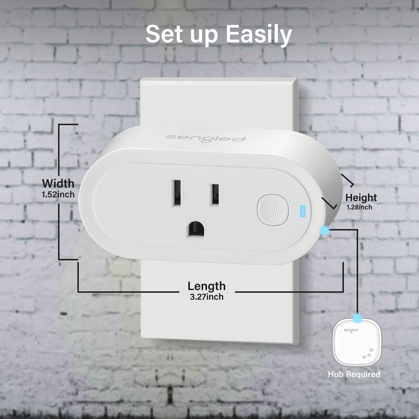 Smart Plug 2 Packs - Hub Required