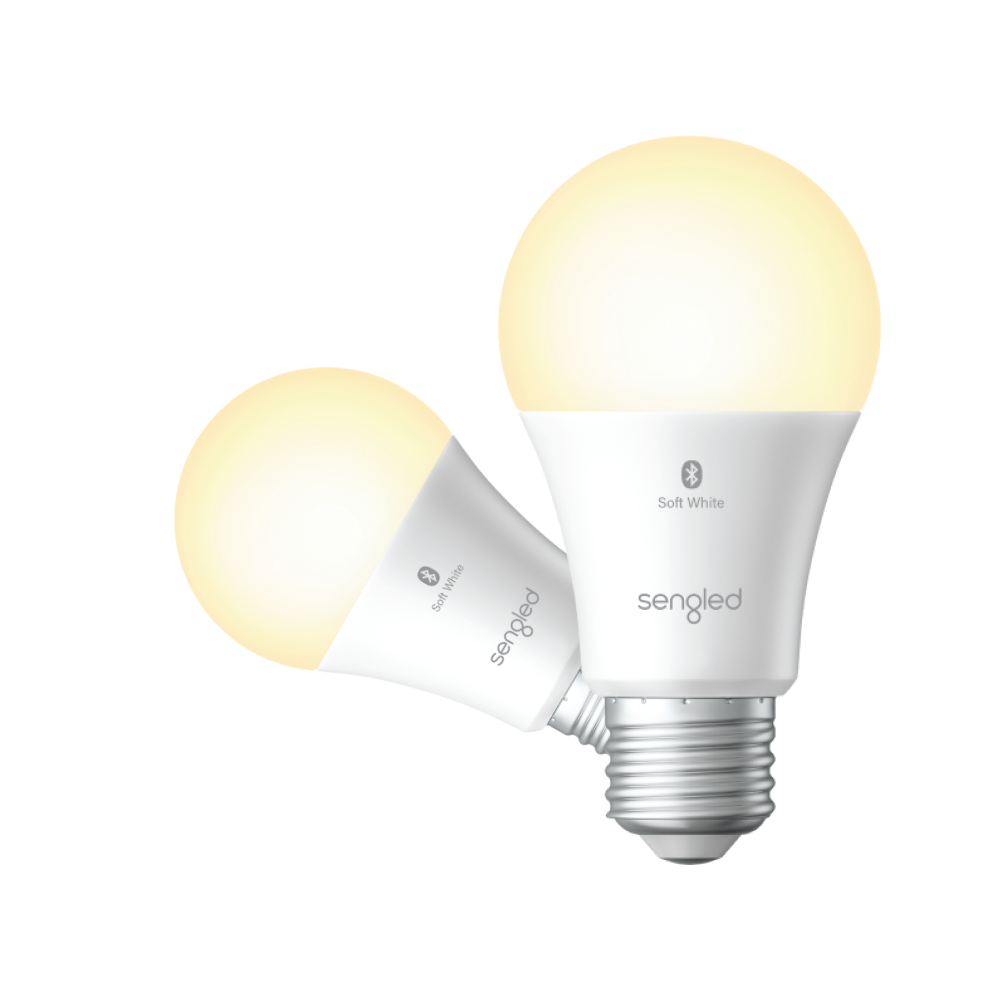 Enjoy simple setup and stable connections with the Sengled Bluetooth White 2700K A19/E26. Connect your smart bulbs to Alexa devices in seconds. Remotely control lights via the Sengled Bluetooth App or voice commands with Amazon Alexa. Adjust brightness from 5% to 100% to create the perfect ambiance throughout the day. With Sengled's Bluetooth Low Energy 5.0 Mesh technology, you can extend the reach of your smart lighting system for whole-home installations.