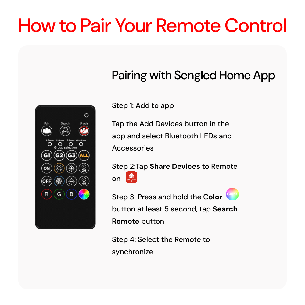 Dual Mode Smart Remote 1 Pack