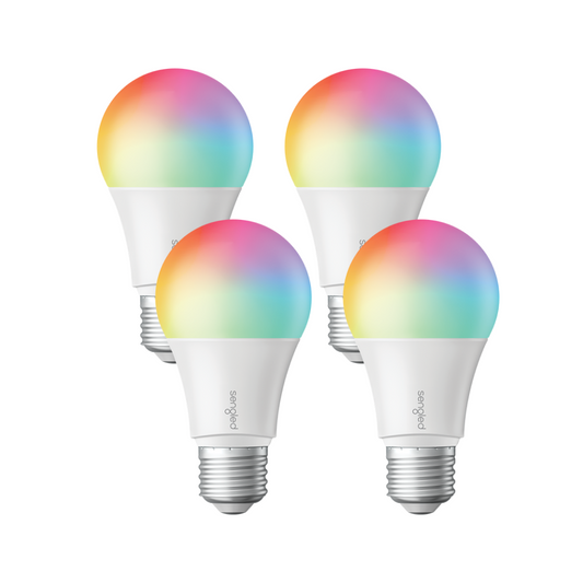 Elevate your smart home with Sengled Zigbee Color A19/E26 Bulbs. Remotely control lighting via the Sengled Home app or voice commands with Alexa, Google Assistant, SmartThings, and Apple HomeKit. Supports up to 64 Zigbee devices, integrates seamlessly with Sengled smart hub and other Zigbee hubs. Perfect for dining room light fixtures, floor lamps for living room, table lamps, and kitchen lighting. Enjoy multi-color customization with 16 million colors and adjustable brightness.