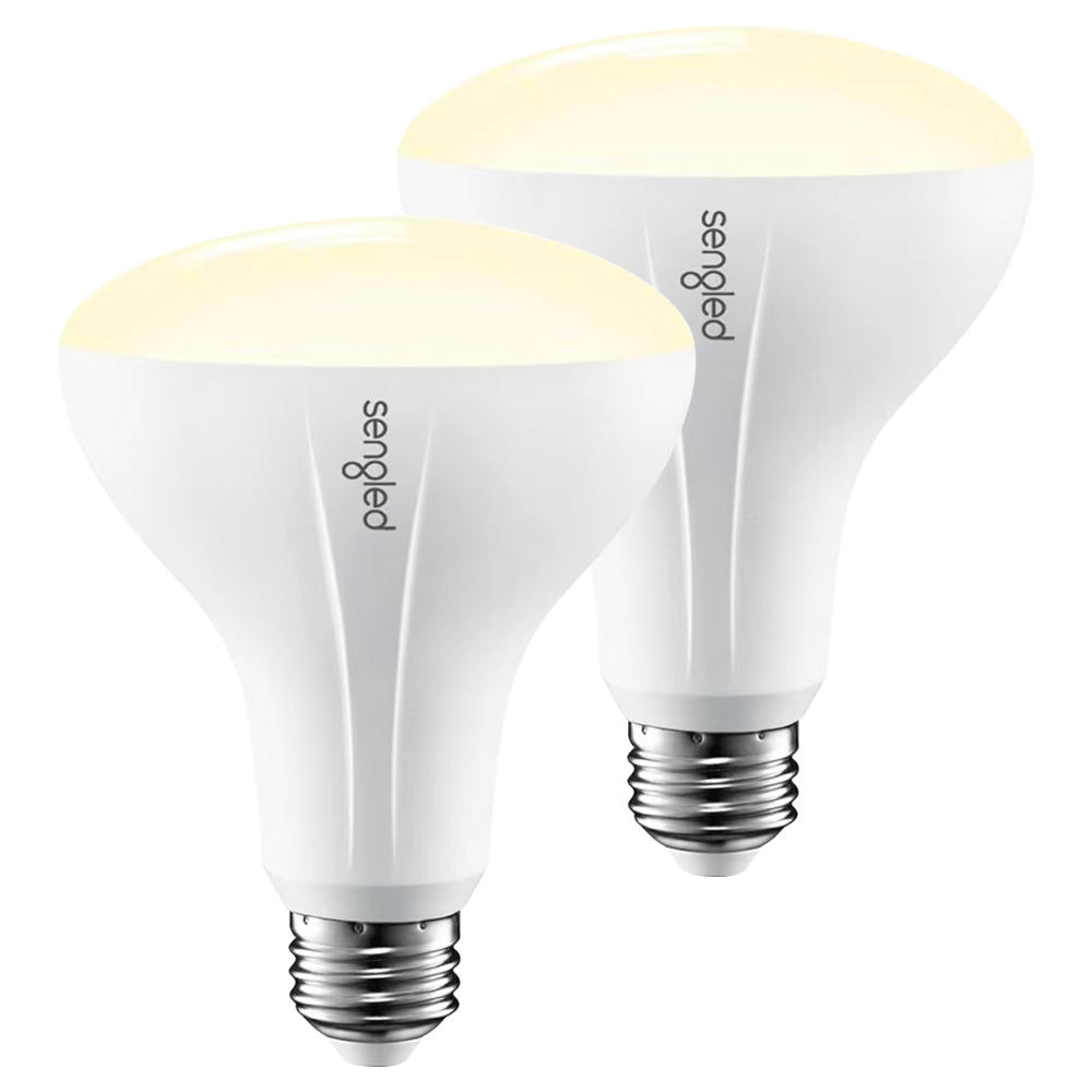 Experience smart control and seamless compatibility with Sengled Zigbee White 2700K BR30/E26 bulbs. Remotely control your Zigbee devices via the Sengled Home app or voice commands with Amazon Alexa and Google Assistant. Expand your smart home with one hub supporting 64 Sengled Zigbee devices, offering wide coverage up to 300ft. Easily integrate with Sengled smart hub and other Zigbee-compatible hubs. Create personalized schedules and automation routines for convenient and automated lighting experiences.