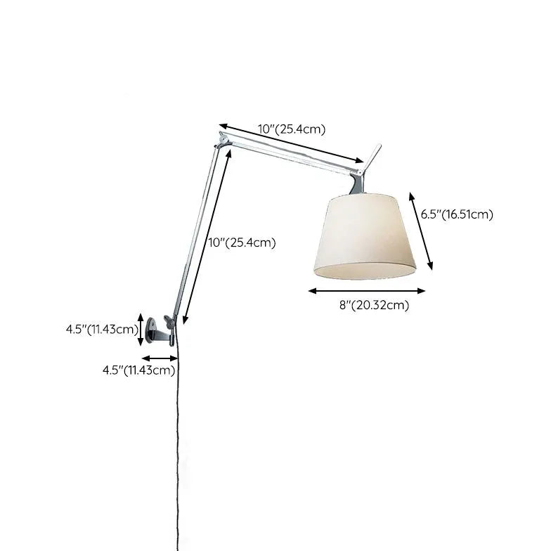 Sliver Swing Arm Plug in Wall Lights - Classic Lights