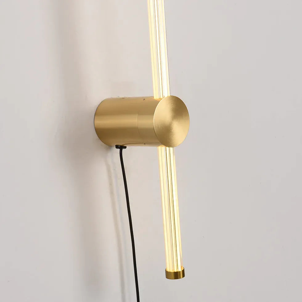 Linear Metal Plug in Wall Lights - Classic Lights