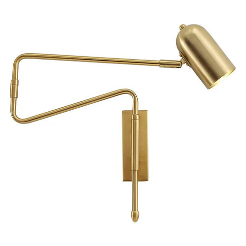 Long Arm Reading Plug in Wall Lights - Classic Lights