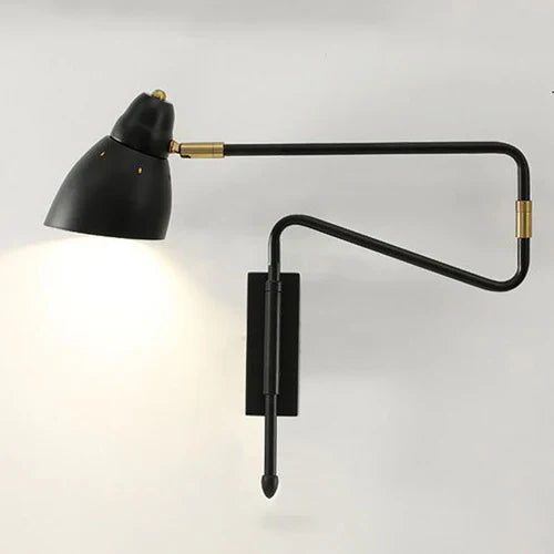 Long Arm Reading Plug in Wall Lights - Classic Lights