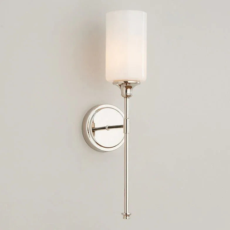 Frosted Glass Bathroom Plug in Wall Lights - Classic Lights