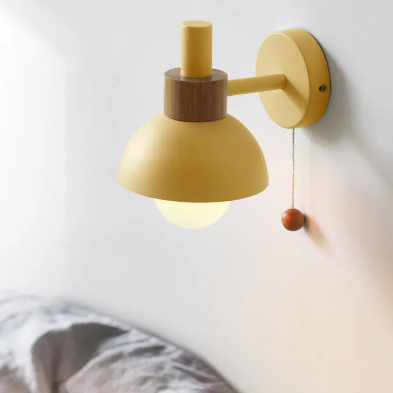 bedroom wall lights with pull switch - Classic Lights