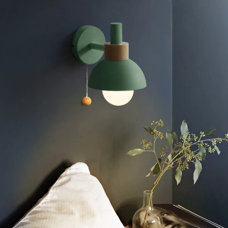 bedroom wall lights with pull switch - Classic Lights