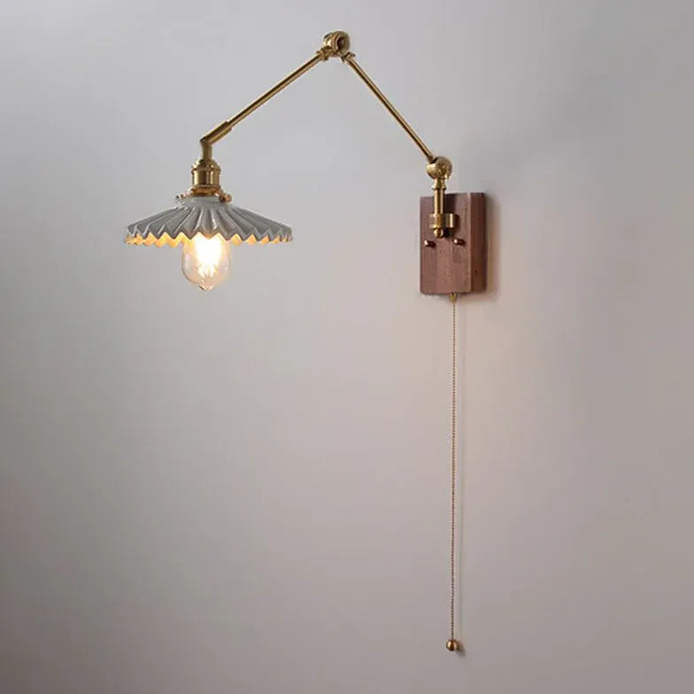 Ceramics Vintage Plug in Wall Lights - Classic Lights