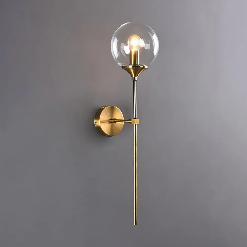 Globe Glass Plug in Wall Lights - Classic Lights